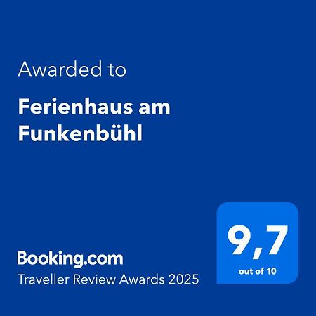 Ferienhaus Am Funkenbuehl ザーレム エクステリア 写真